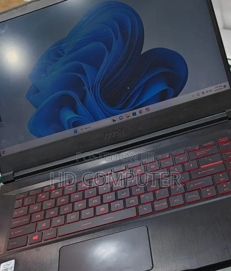 New Laptop MSI Katana GF66 16GB Intel Core I7 SSD 512GB