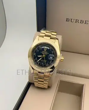 Rolex Arabic Numerals Men's Watch