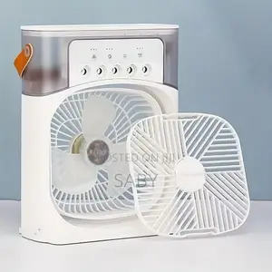 3in1 AIR Cooler Fan With LED Night Light Humidifier