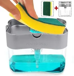 Soap Pump Dispenser With Sponge
