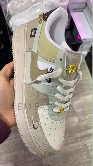 Photo - Air Force 1 Custom | Beige Color