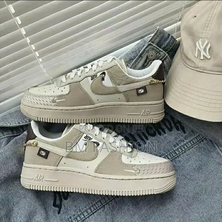 Air Force 1 Custom | Beige Color