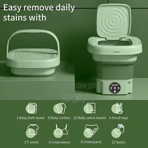 Photo - Mini Portable Cloth Washing Machine