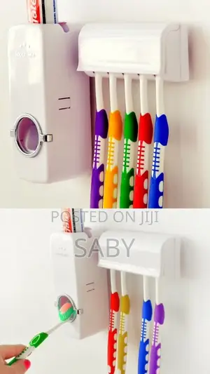 Wall Hanging Toothbrush Rack