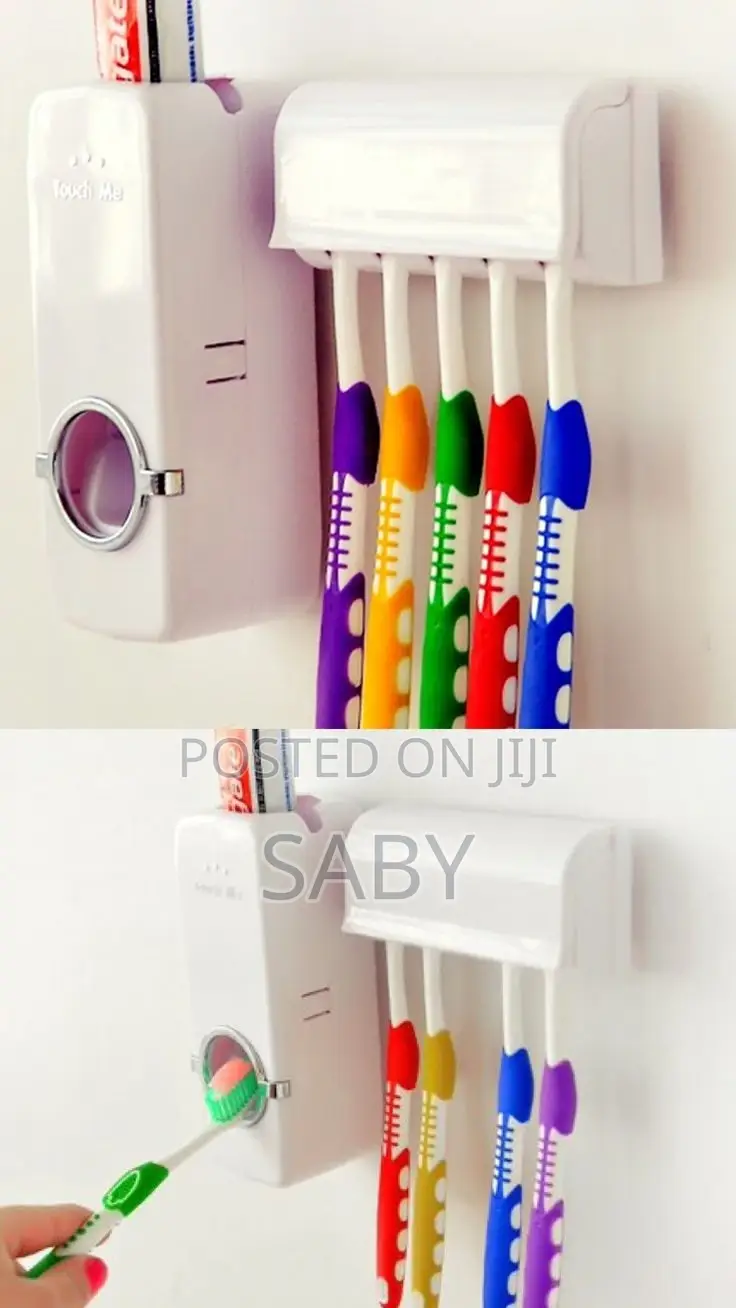 Wall Hanging Toothbrush Rack