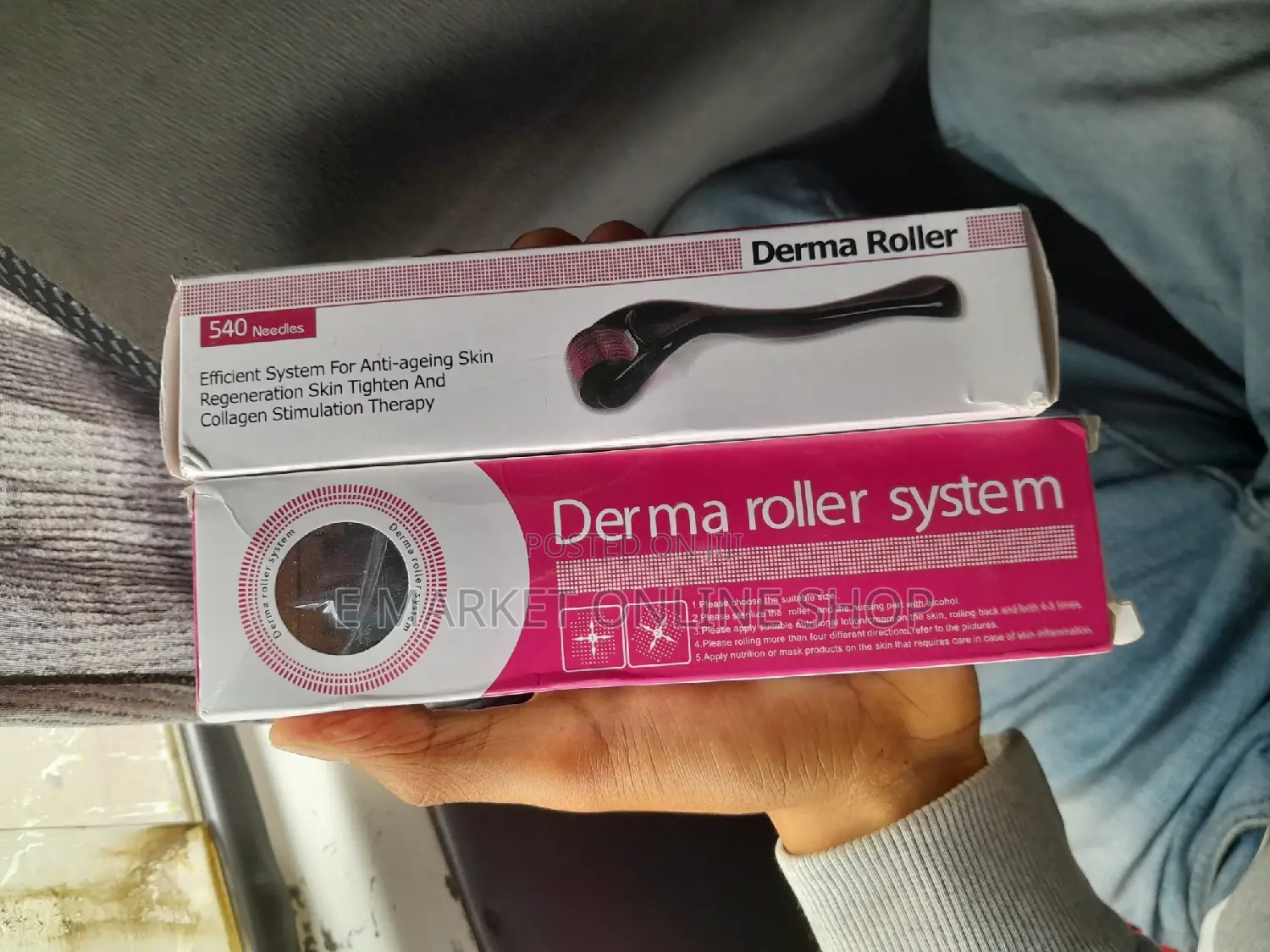 Dermaroller for Hair