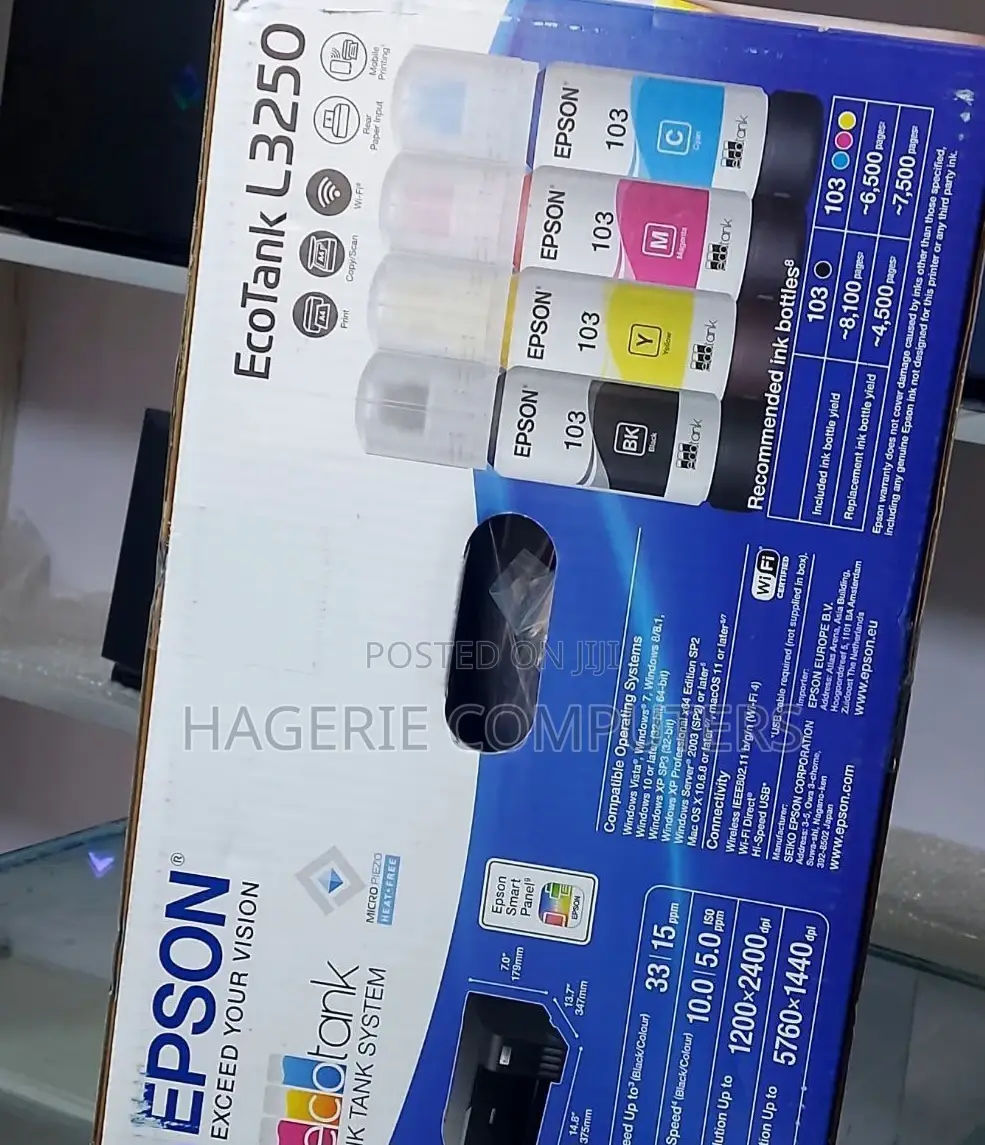 Epson Eco Tank L3250 Printer