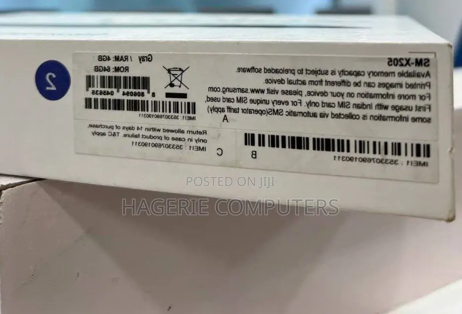 New Samsung Galaxy Tab A8 10.5 (2021) 64 GB Gray