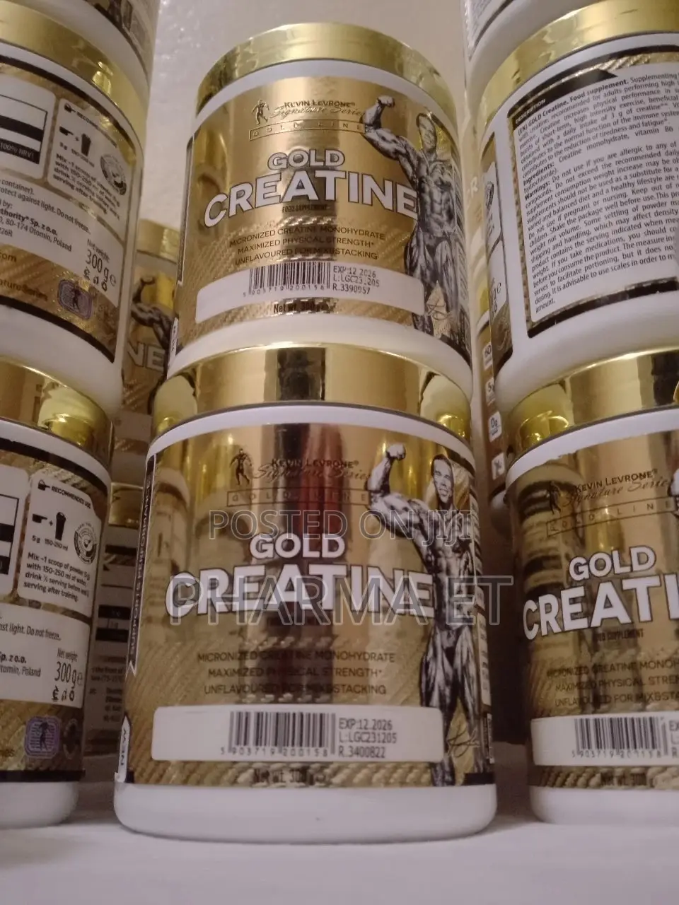 Gold Creatine Monohydrate 300gm and 60 Serving