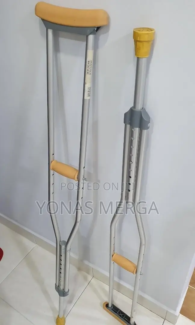 Auxiliary CrutchesAluminum Crutches ¿For ረጅም Short ደንበኞች