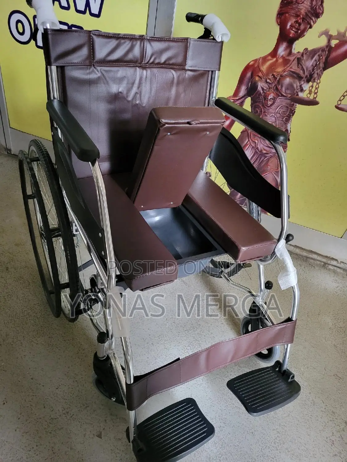 Toilet Wheelchair ¶ታማሚ ሳይነሱ ሚንሸራተት\Wheelchair¶ሽንት Wheelchair