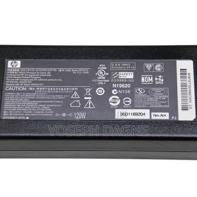 120w Gaming Laptop Charger