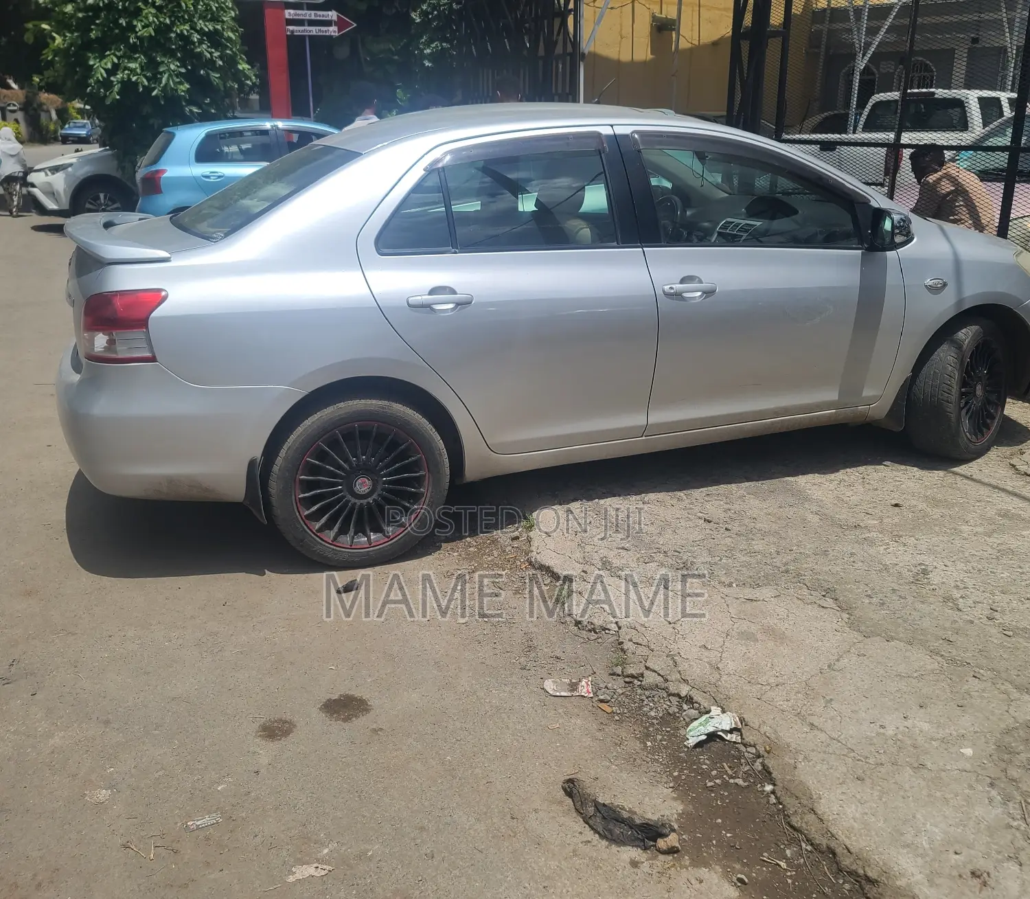Toyota Belta 2007 Silver