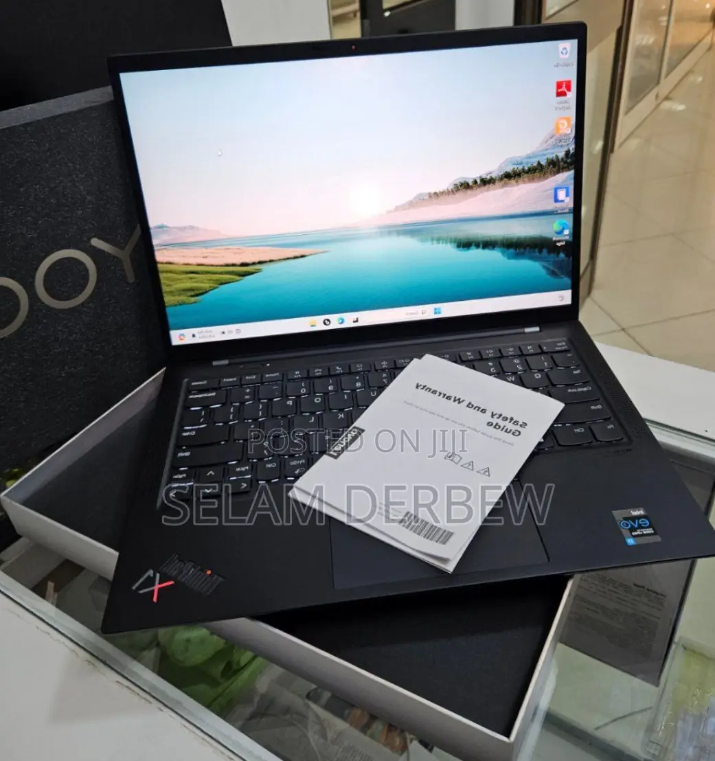 New Laptop Lenovo ThinkPad X1 Carbon 16GB Intel Core I7 SSD 512GB