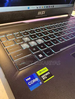 New Laptop MSI GL73 8RC 16GB Intel Core I7 SSD 1T