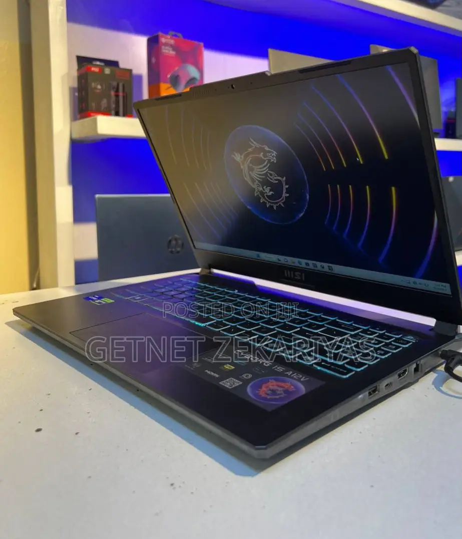 New Laptop MSI GL73 8RC 16GB Intel Core I7 SSD 1T