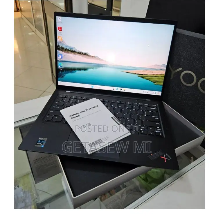New Laptop Lenovo ThinkPad X1 Carbon 16GB Intel Core I7 SSD 512GB