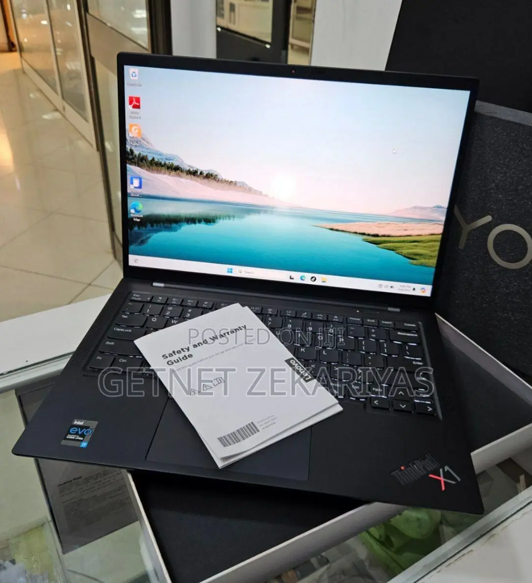 New Laptop Lenovo ThinkPad X1 Carbon 16GB Intel Core I7 SSD 512GB