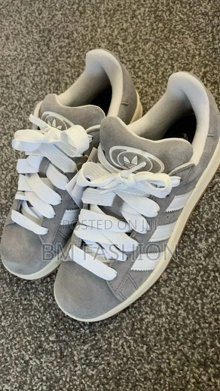 Adidas Campus 00 Grey and White