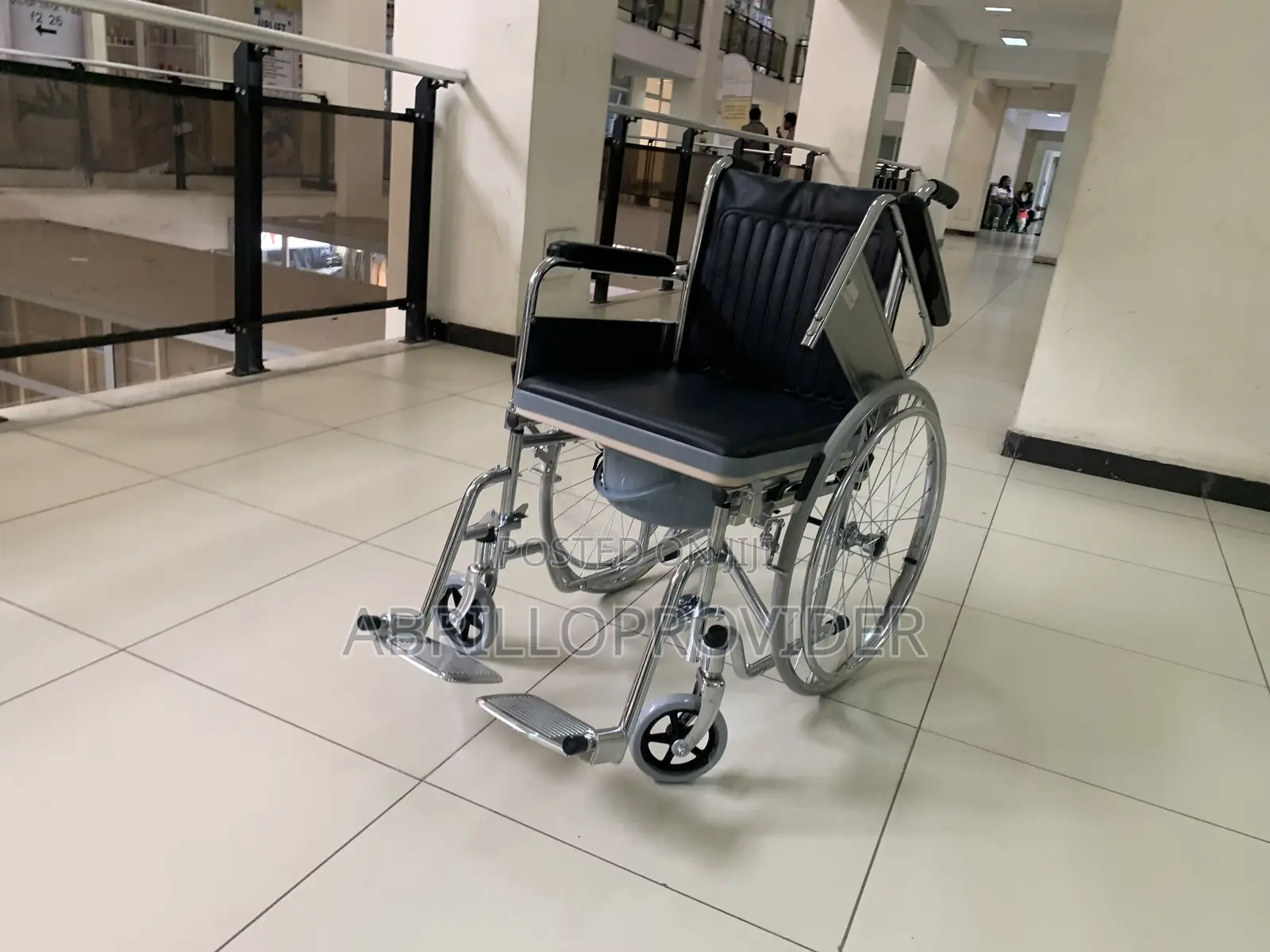 Toilet Wheelchair€Shower Wheelchair€Commode Wheelchair#100%