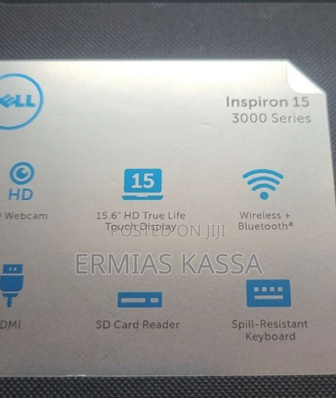 Laptop Dell Inspiron 15 4GB Intel Core I3 HDD 500GB