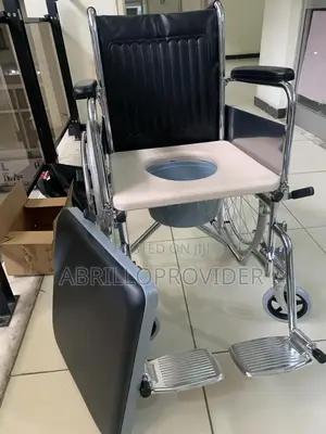 Toilet Wheelchair and Shower Wheelchair Commode Wheelchair 8
