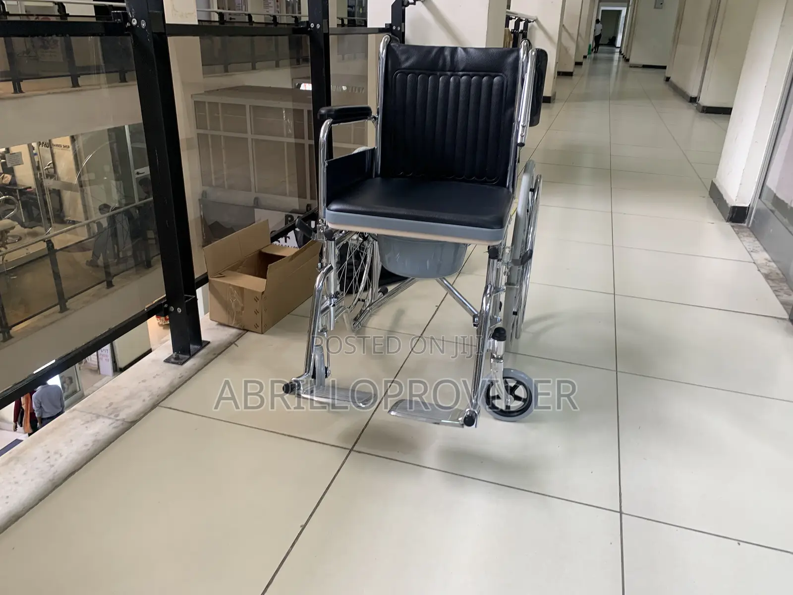 U Shape Under Cover Wheelchair~Wheelchair~Commode Wheelchair