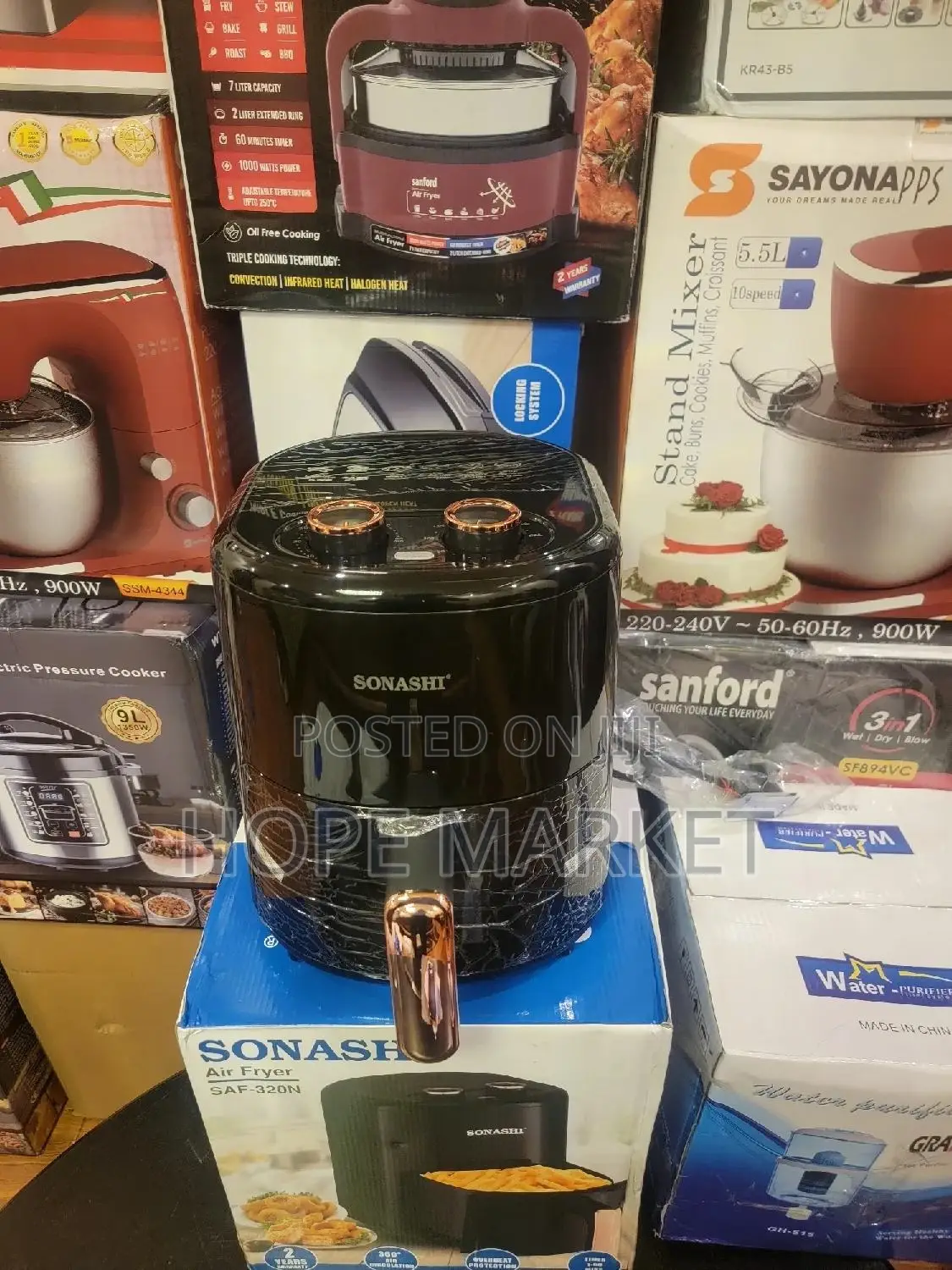 Sonashi Airfryer 4l