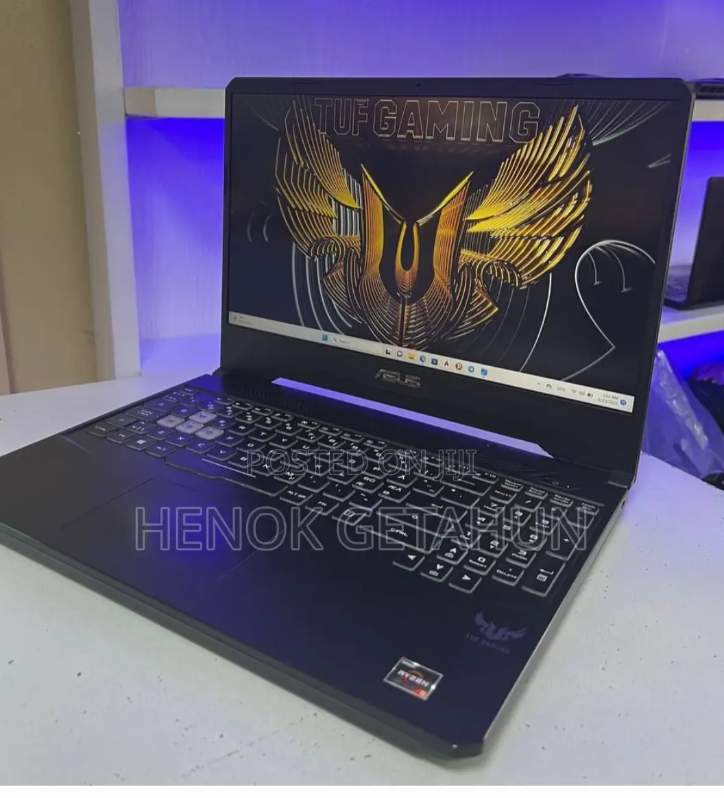 New Laptop Asus TUF Gaming A15 8GB AMD Ryzen 5 SSD 512GB