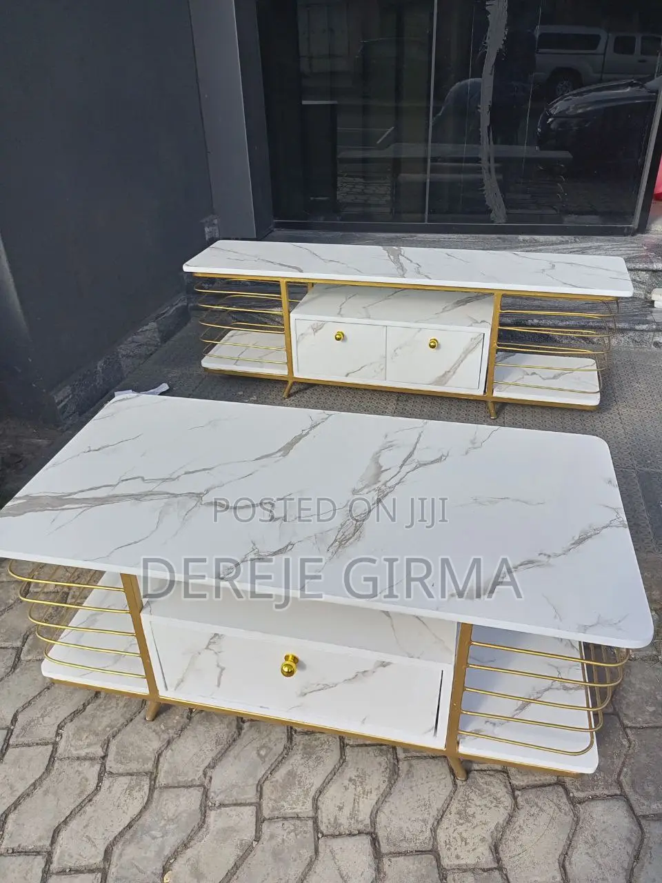 ማች ጠረጴዛና ቲቪ ማስቀመጫ