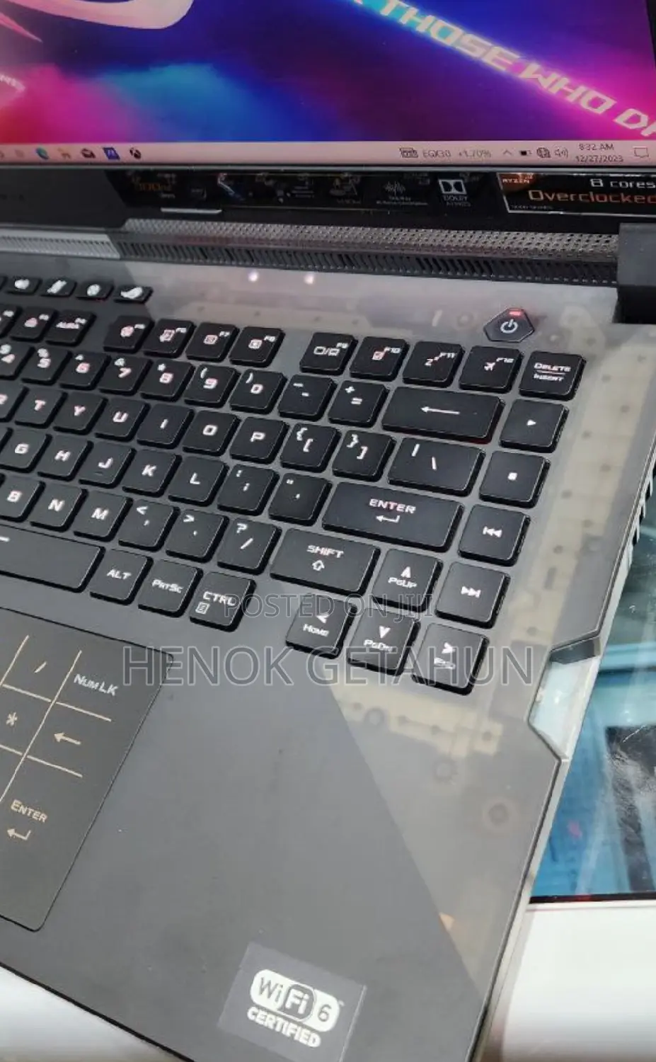 New Laptop Asus ROG Strix G15 16GB AMD Ryzen 9 SSD 1T