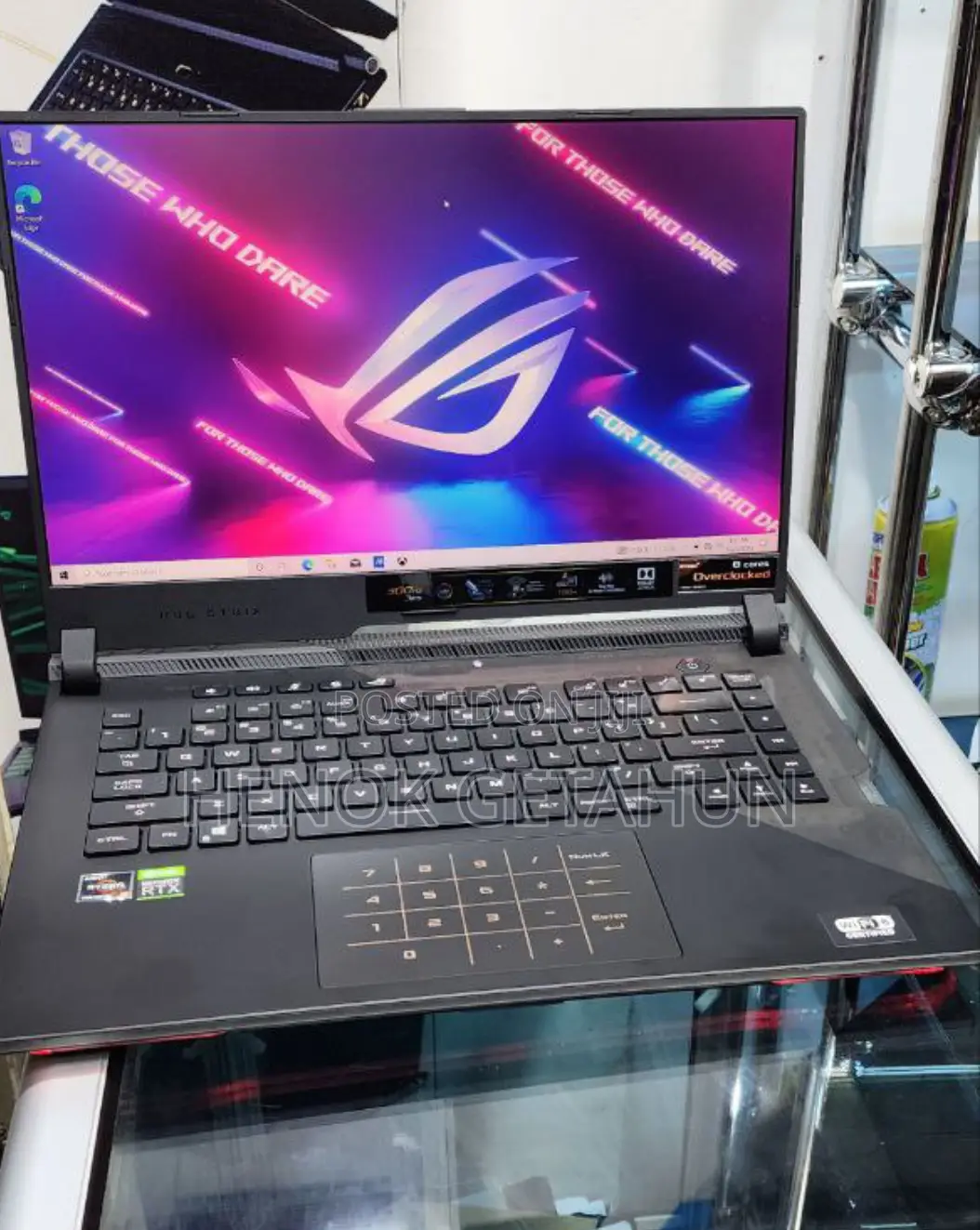 New Laptop Asus ROG Strix G15 16GB AMD Ryzen 9 SSD 1T