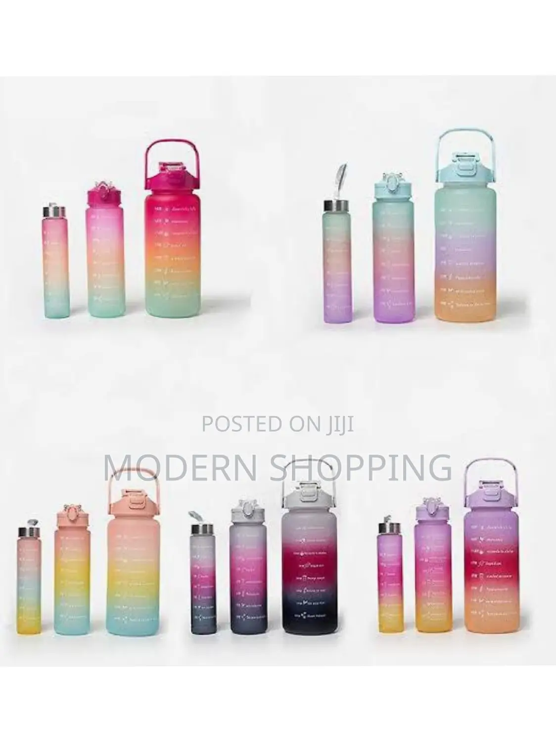 3in1 Colorful Water Bottle