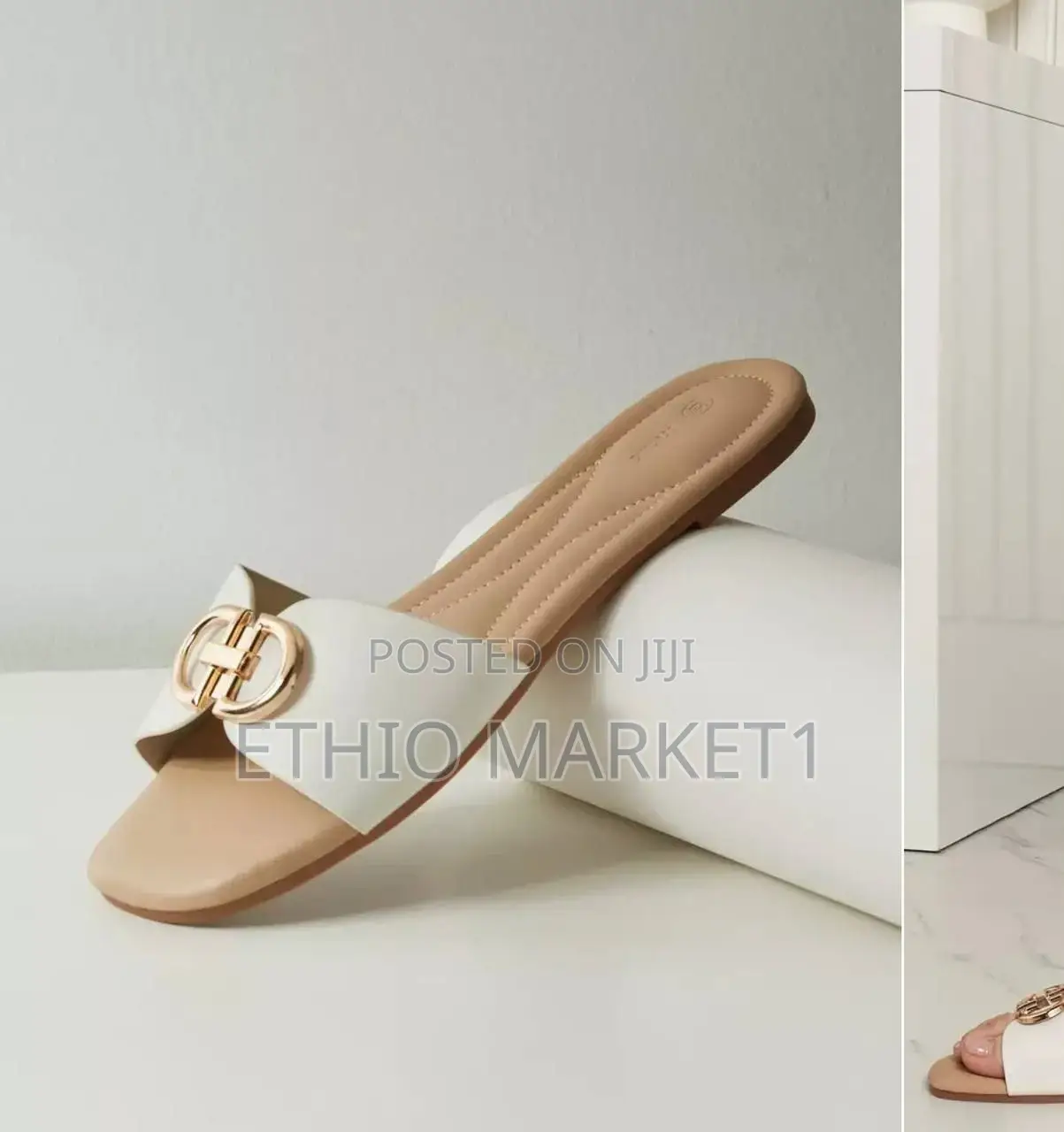 Women's Textured Slip-on Sandals