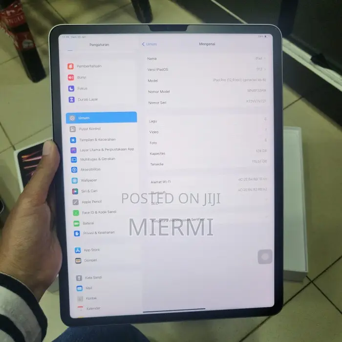 Apple iPad Pro 12.9 (2022) 256 GB Gray
