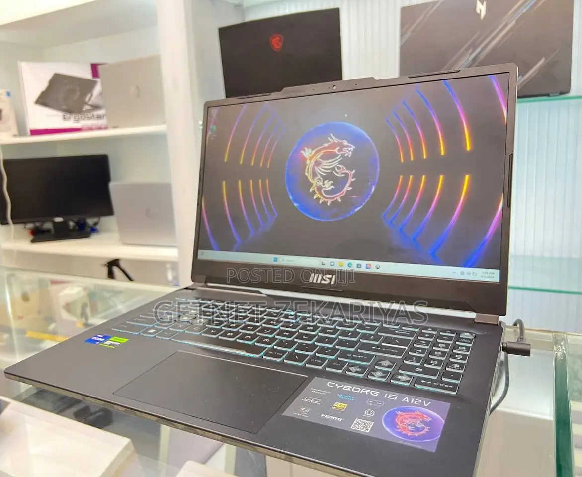 New Laptop MSI 16GB Intel Core I7 SSD 1T