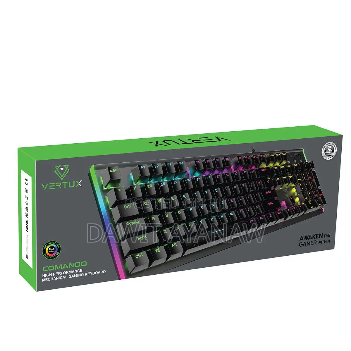 Comando Keyboard for Gaming