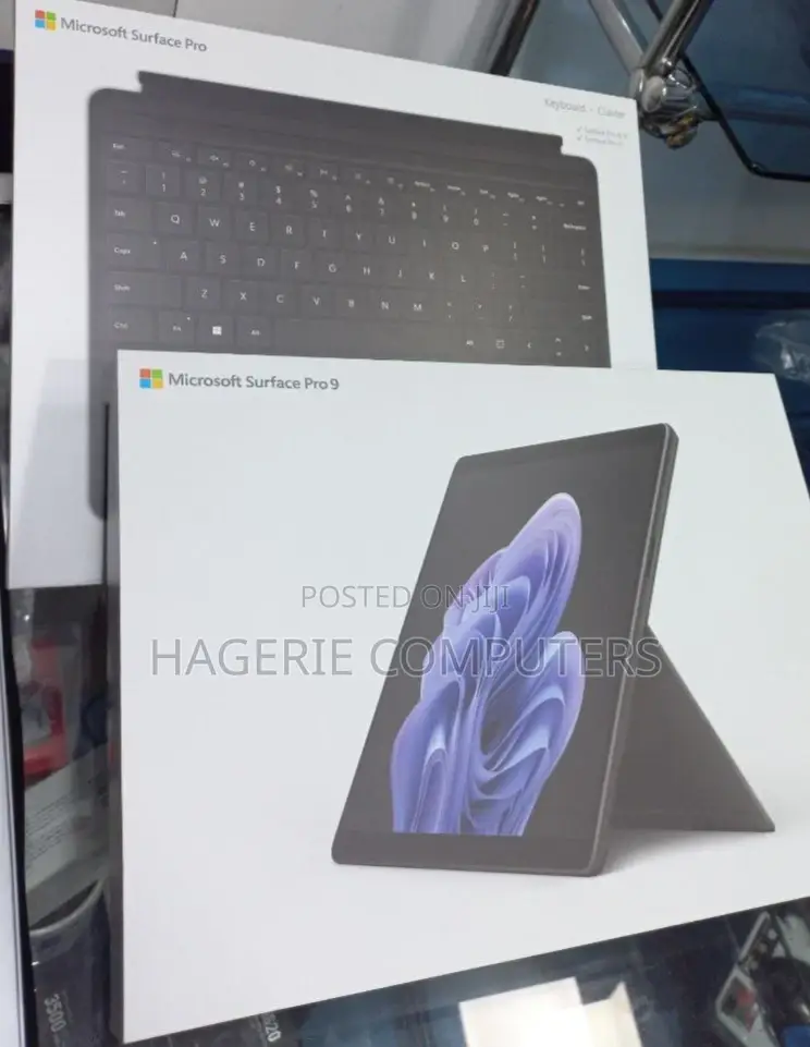 New Laptop Microsoft Surface Pro 9 16GB Intel Core I5 SSD 256GB
