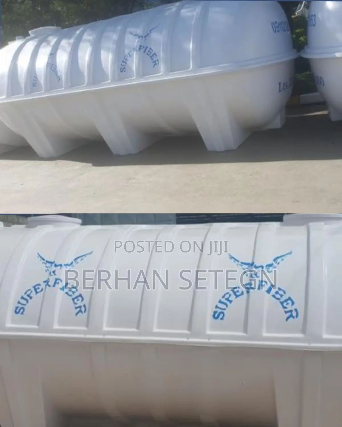 Tanker Fiberglass Water Tanker