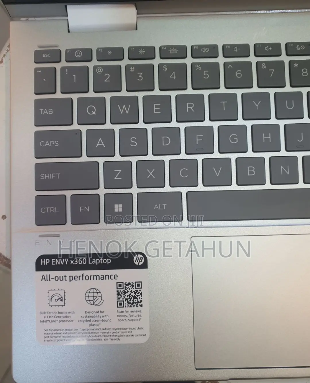 New Laptop HP Envy X360 16GB Intel Core I7 SSD 1T