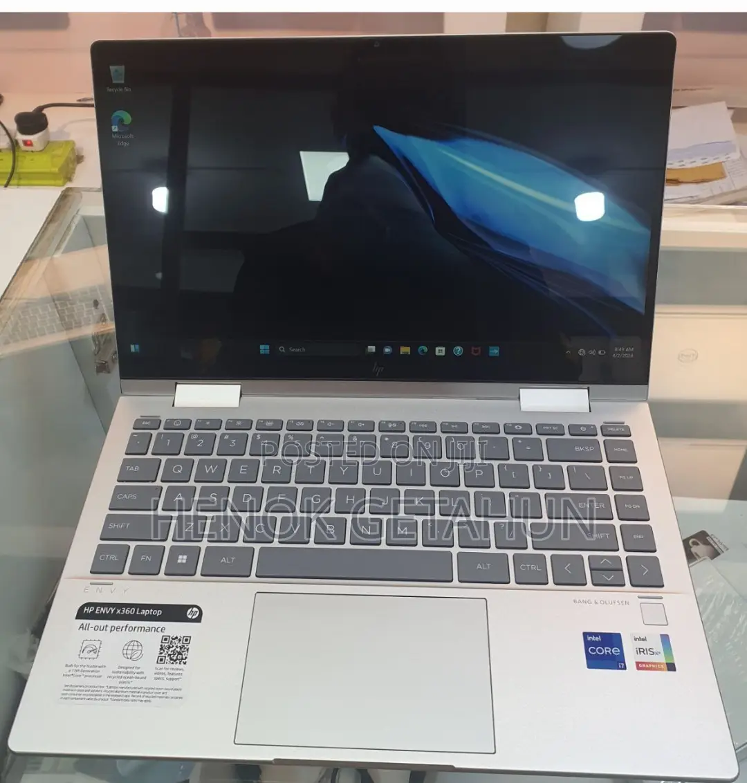 New Laptop HP Envy X360 16GB Intel Core I7 SSD 1T