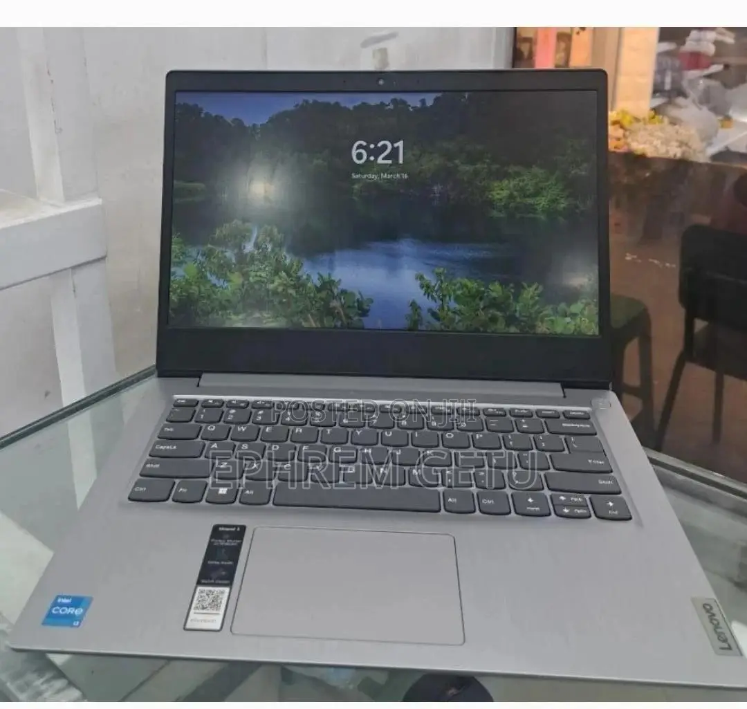 New Laptop Lenovo Ideapad 3 8GB Intel Core i3 SSD 256GB