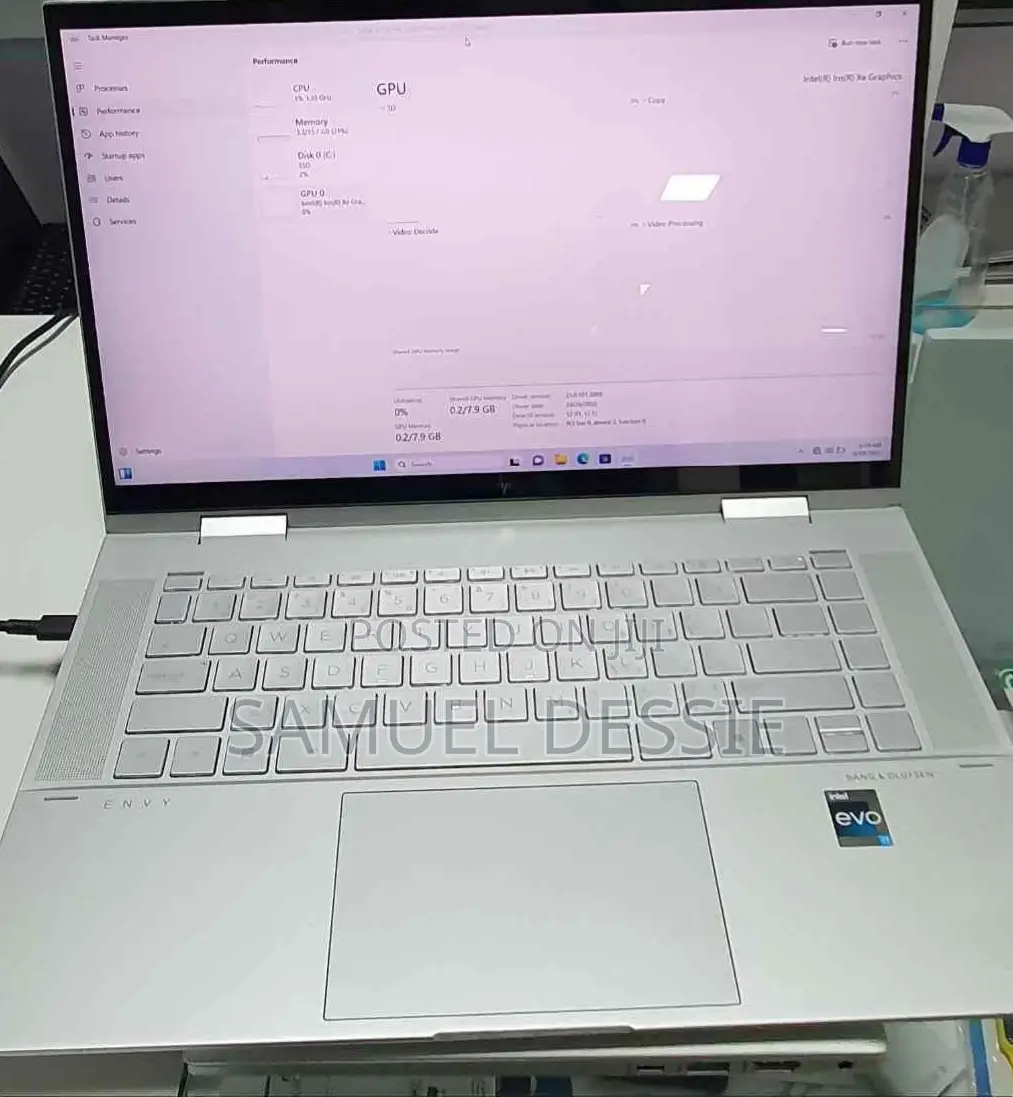 New Laptop HP Envy X360 8GB Intel Core I7 SSD 1T
