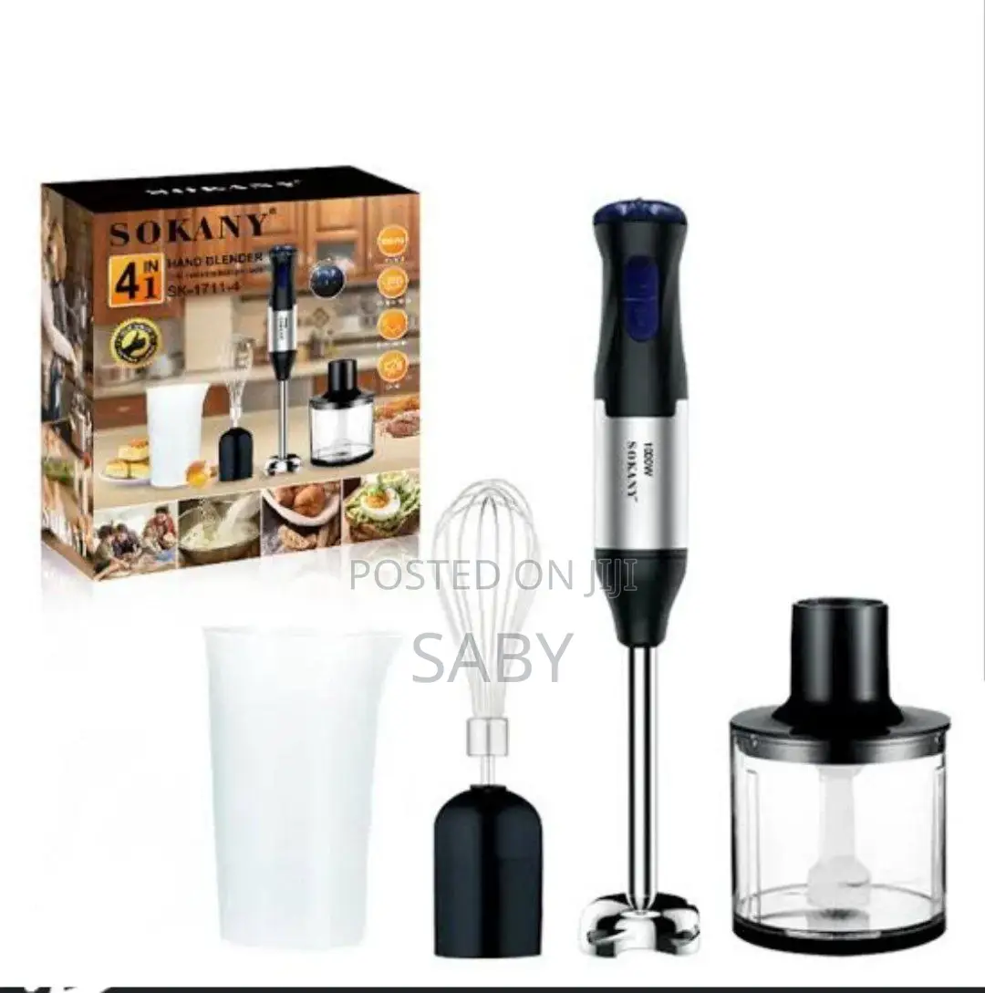 Sokany Hand Blender 4 in 1 (
