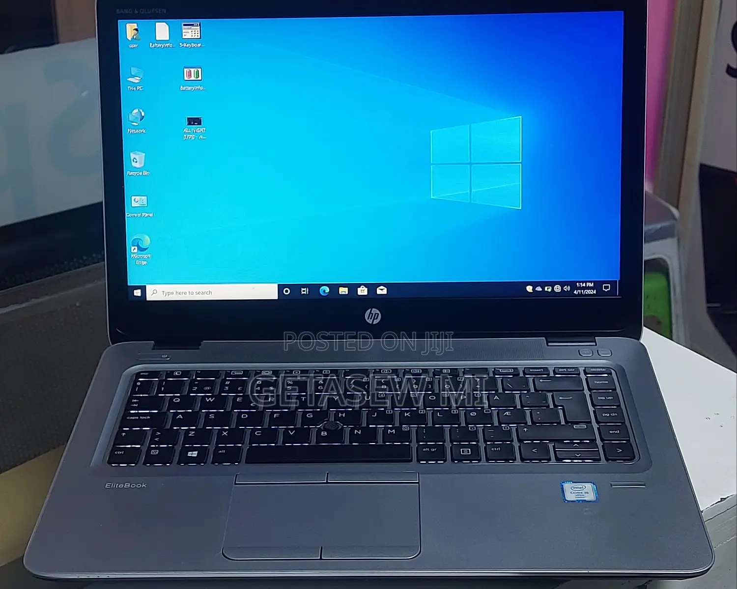New Laptop HP EliteBook 840 8GB Intel Core i5 HDD 500GB