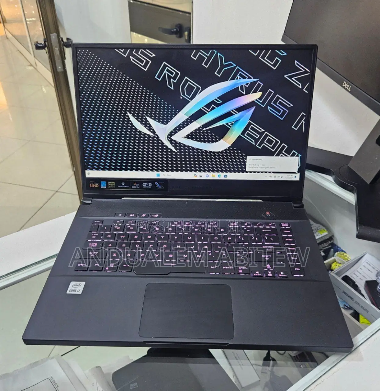 New Laptop Asus ROG Zephyrus (GX501) 16GB Intel Core I7 SSD 512GB