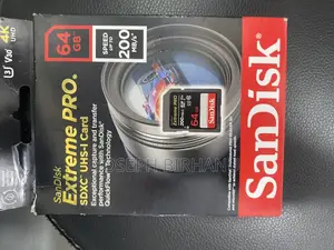 Photo - 64gb Extreme Pro Sandisk Memory