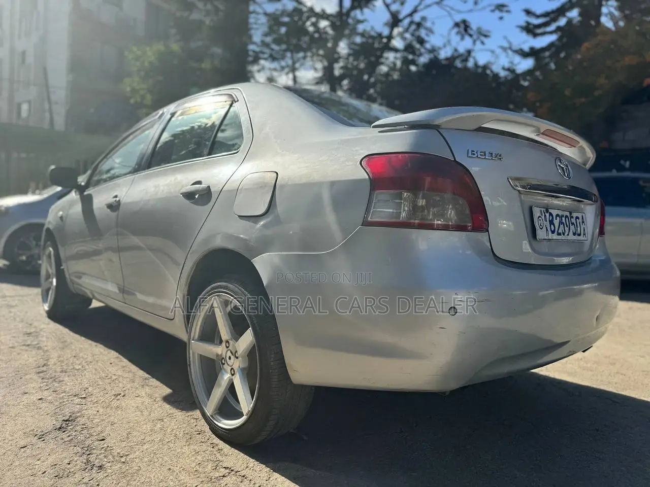 Toyota Belta 2008 Silver