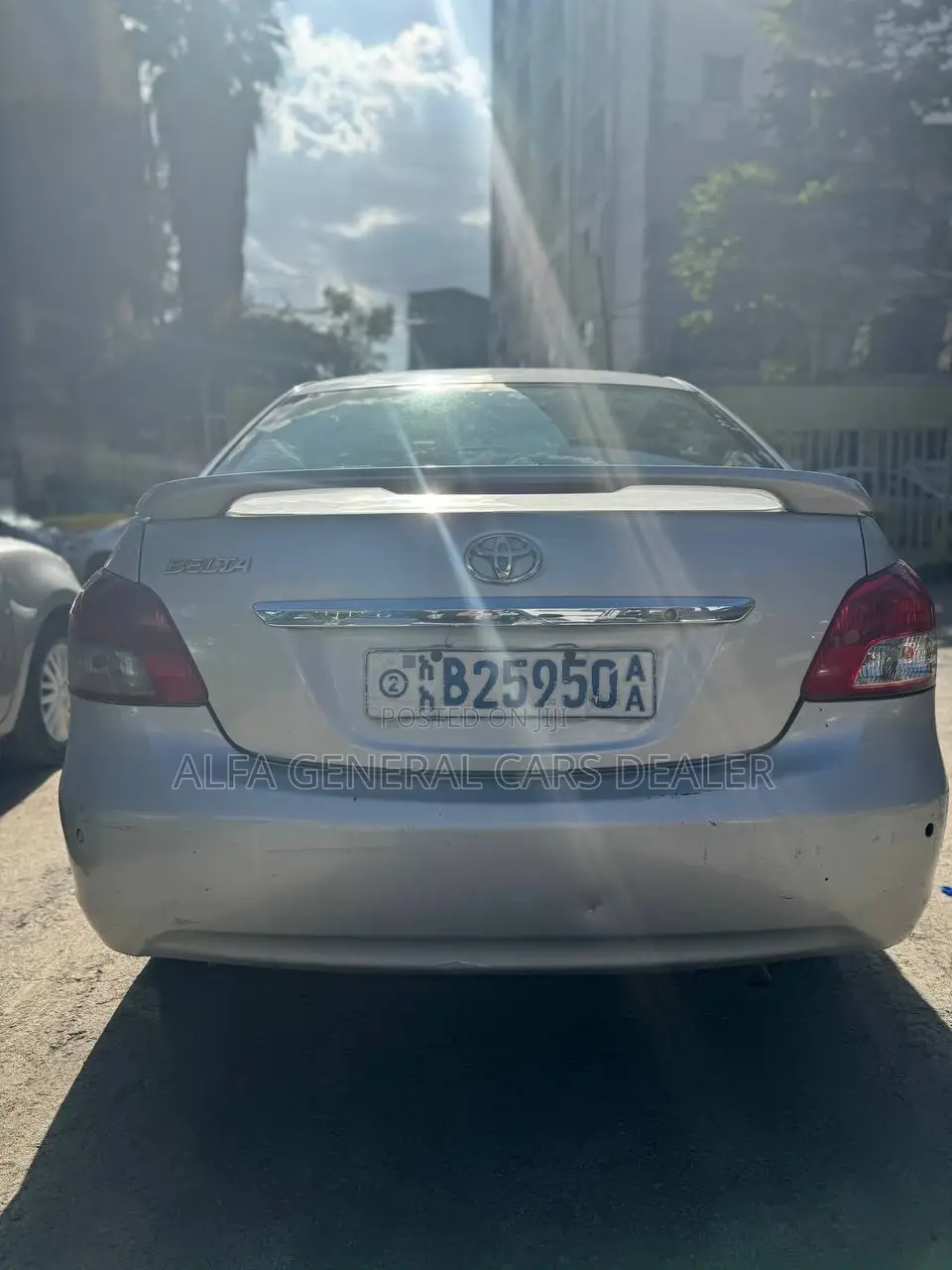 Toyota Belta 2008 Silver