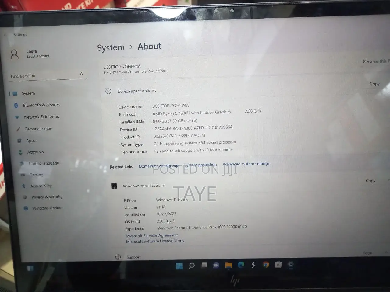 Laptop HP EliteBook 840 8GB Intel Core I5 HDD 1T